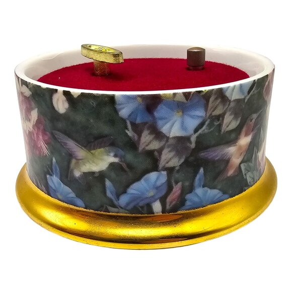 Violet-Crowned Hummingbird Music Box Lena Liu Ardleigh-Elliott Vivaldi's Spring - Picture 10 of 14